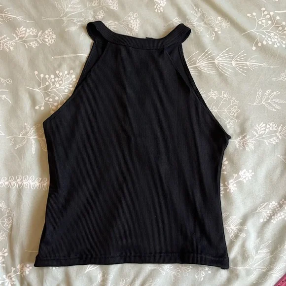 ‼️ LAST CHANCE ‼️ Racerback zip front tank top - Picture 2 of 5